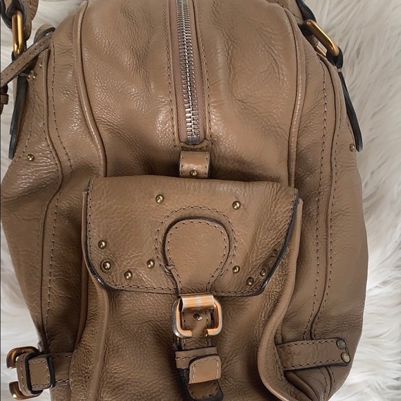 CHLOE 🤎 Paddington large tan leather satchel - Picture 8 of 8